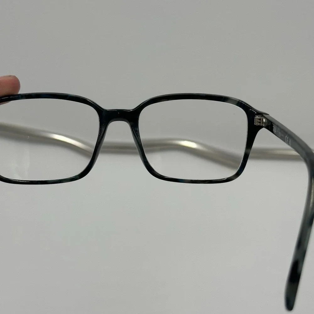 Ray Ban Mens Raimond Large Square Eyeglasses RB5431 Fantasy Blue Frames Only